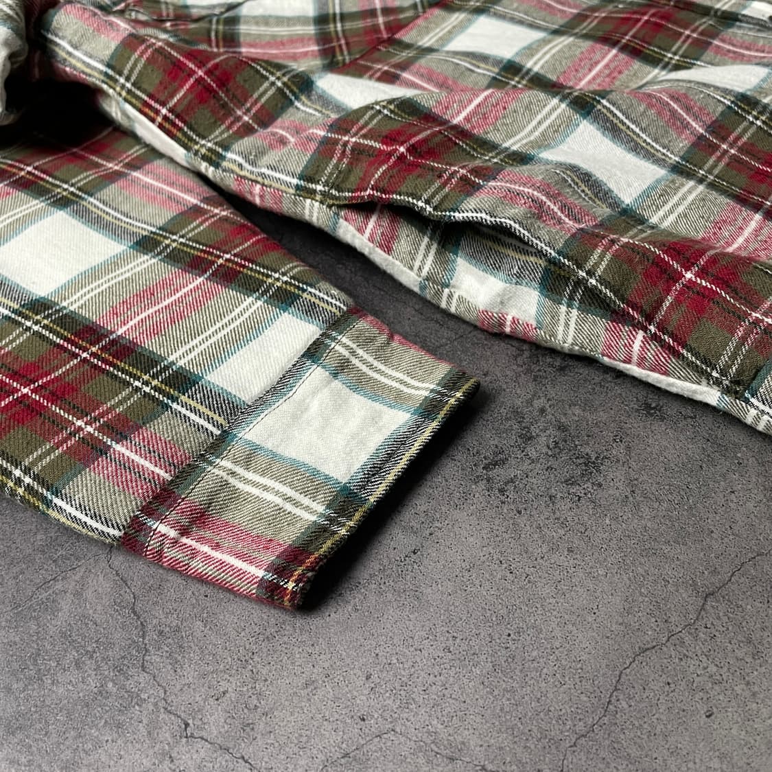 DICKIES 디키즈 빈티지 플란넬 체크 셔츠 자켓 A00806 상품이미지6