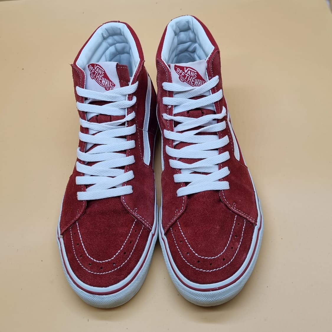 반스 스케이트 레드 남성하이탑260. 상품이미지2