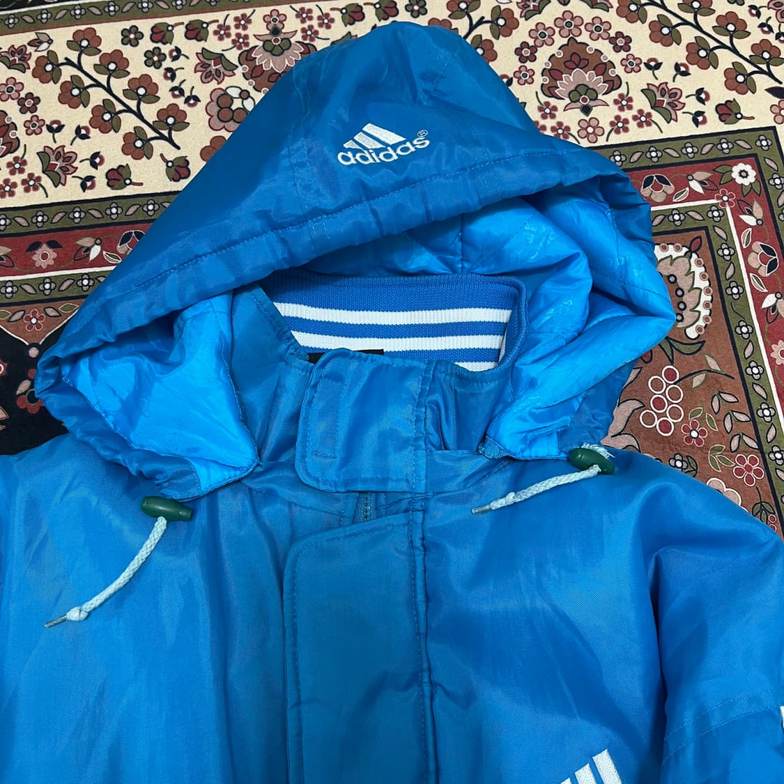 아디다스 올드스쿨 빅로고 바람막이 점퍼 XL/105 상품이미지4