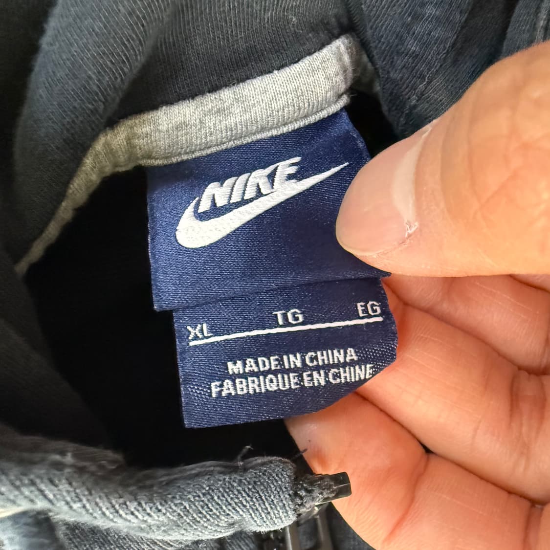 XL 나이키 스우시 후드집업 0326T 상품이미지3