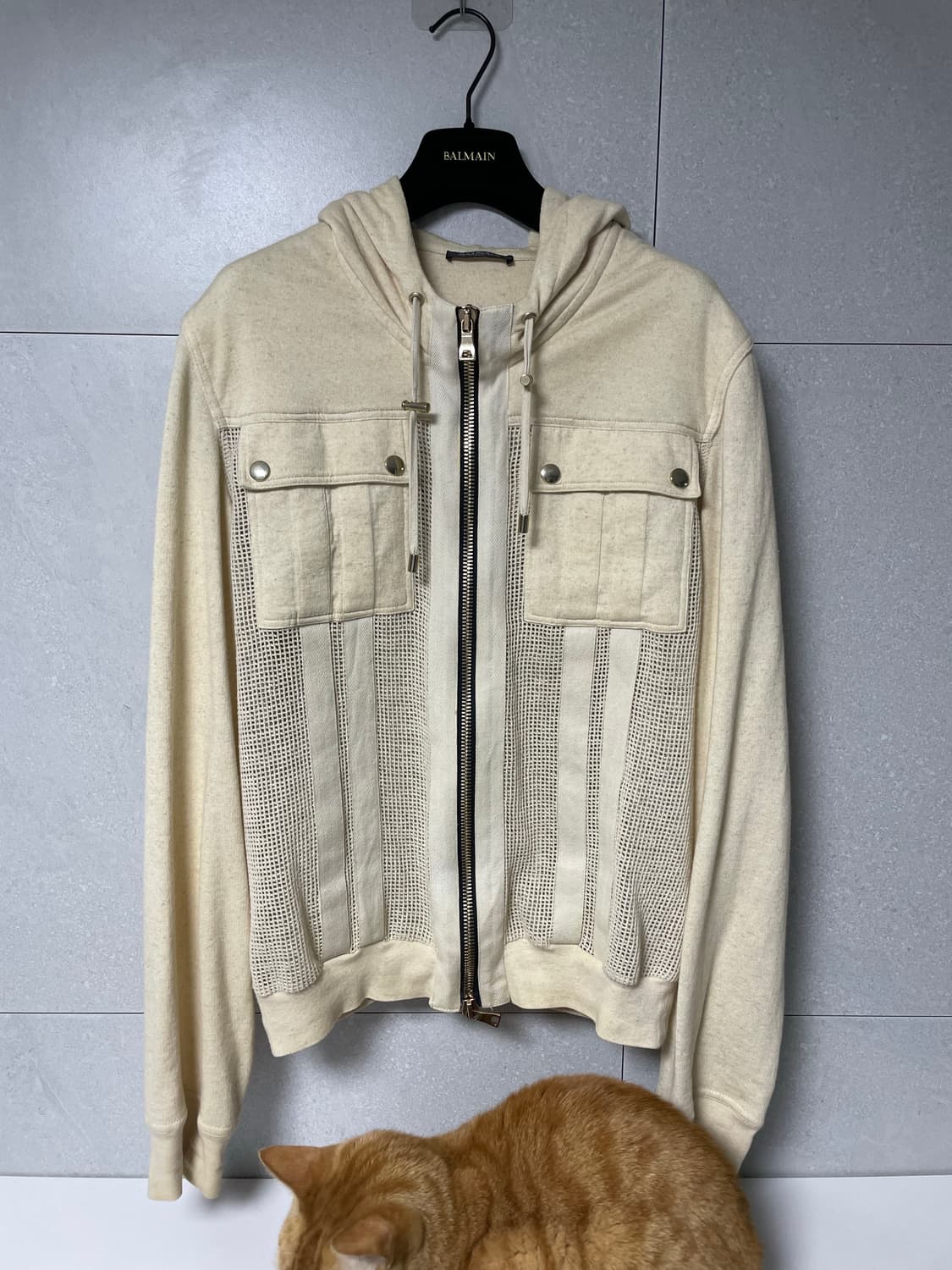 발망 16ss 와플후드집업 상품이미지1