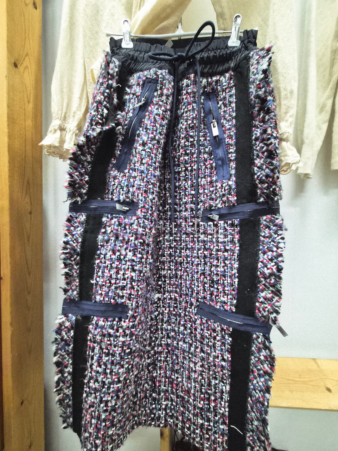 사카이 트위드 스커트 상품이미지1