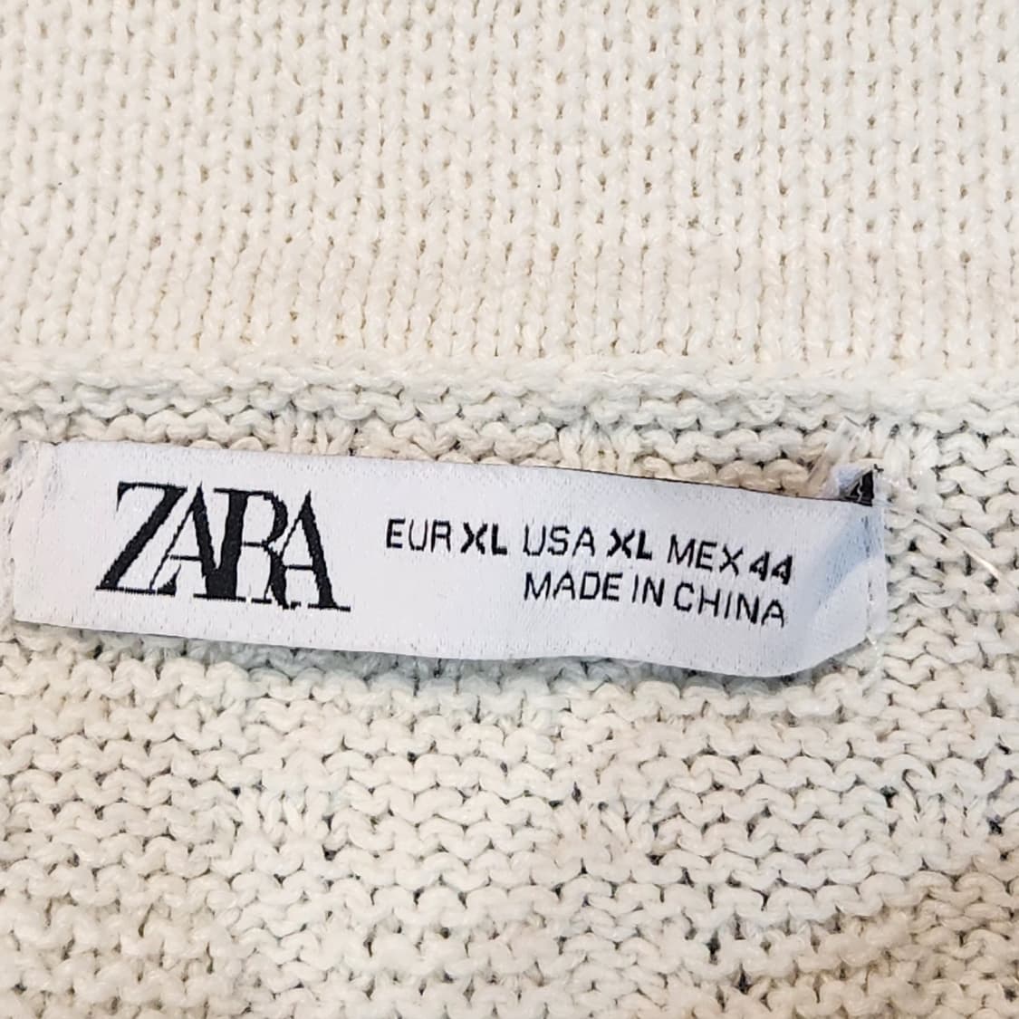 ZARA 니트 가디건 (XL) 상품이미지2