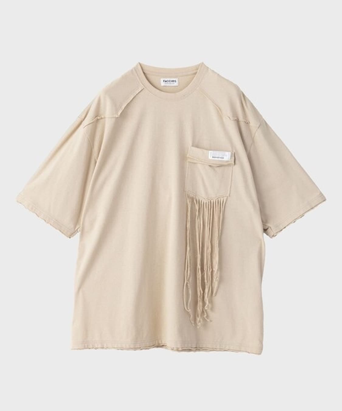 FACCIES BOUCLE NEP FRINGE Tee 키나리 1 상품이미지1