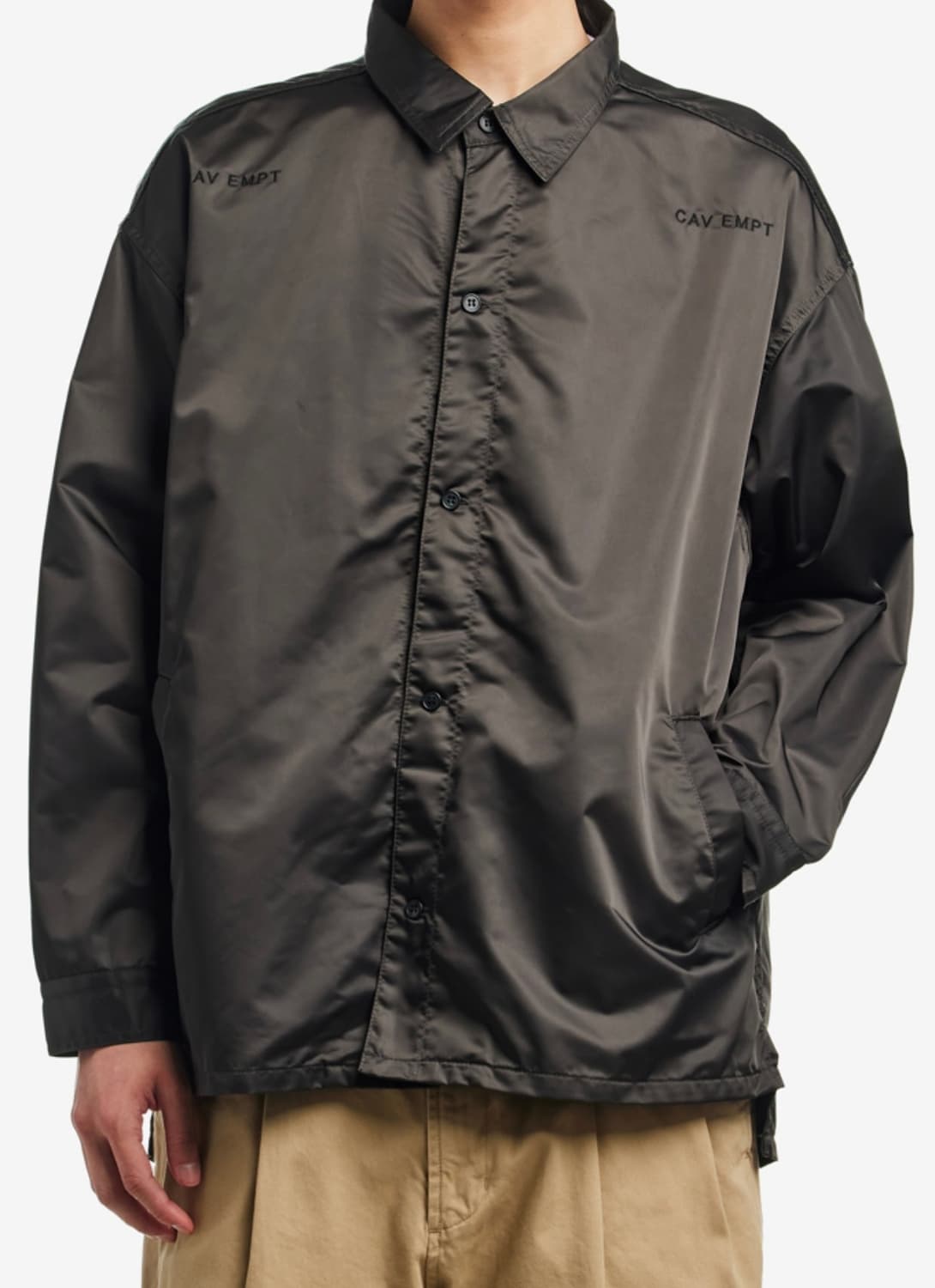 카브엠트 웰트 포켓 PE 빅 셔츠 차콜 M사이즈 해 상품이미지1