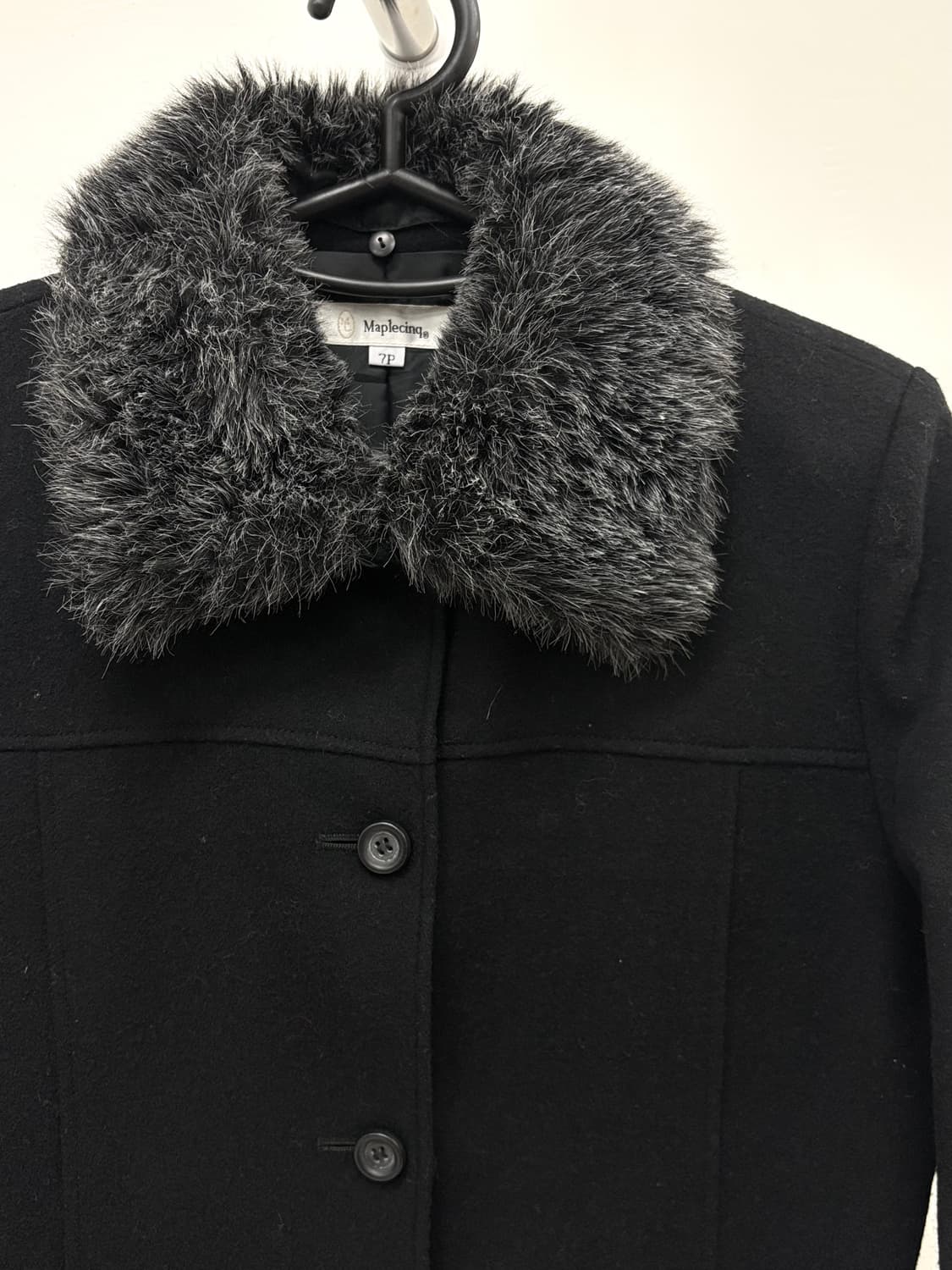 빈티지 블랙 울 자켓 상품이미지5