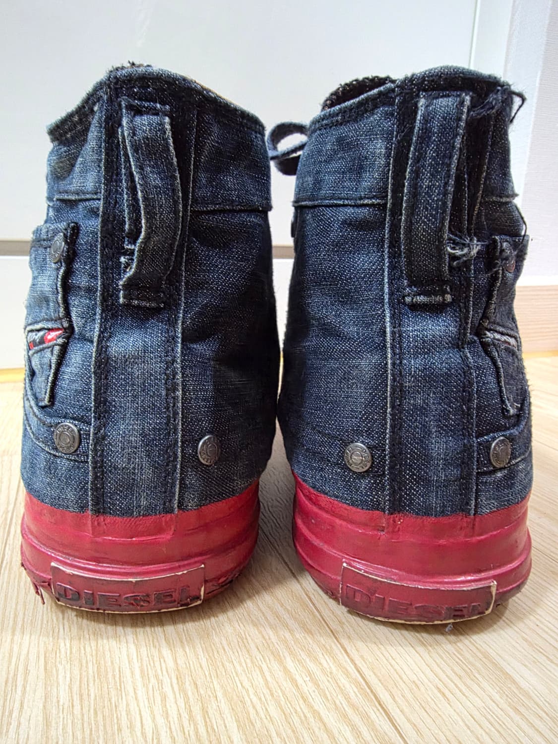 디젤 데님 하이탑 스니커즈 280 상품이미지5