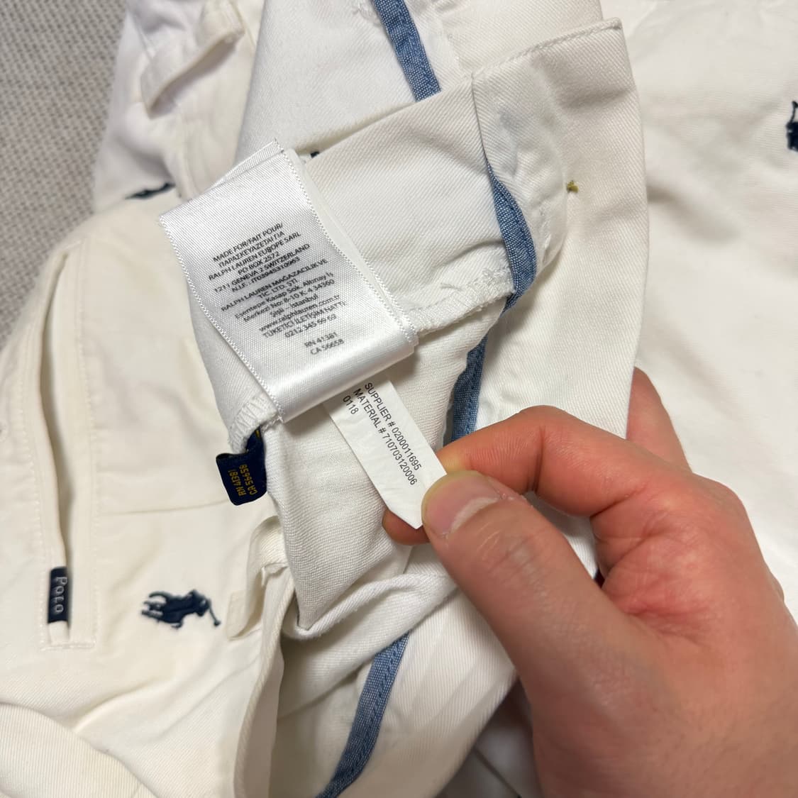 폴로 랄프로렌 멀티 포니 코튼 반바지 상품이미지5