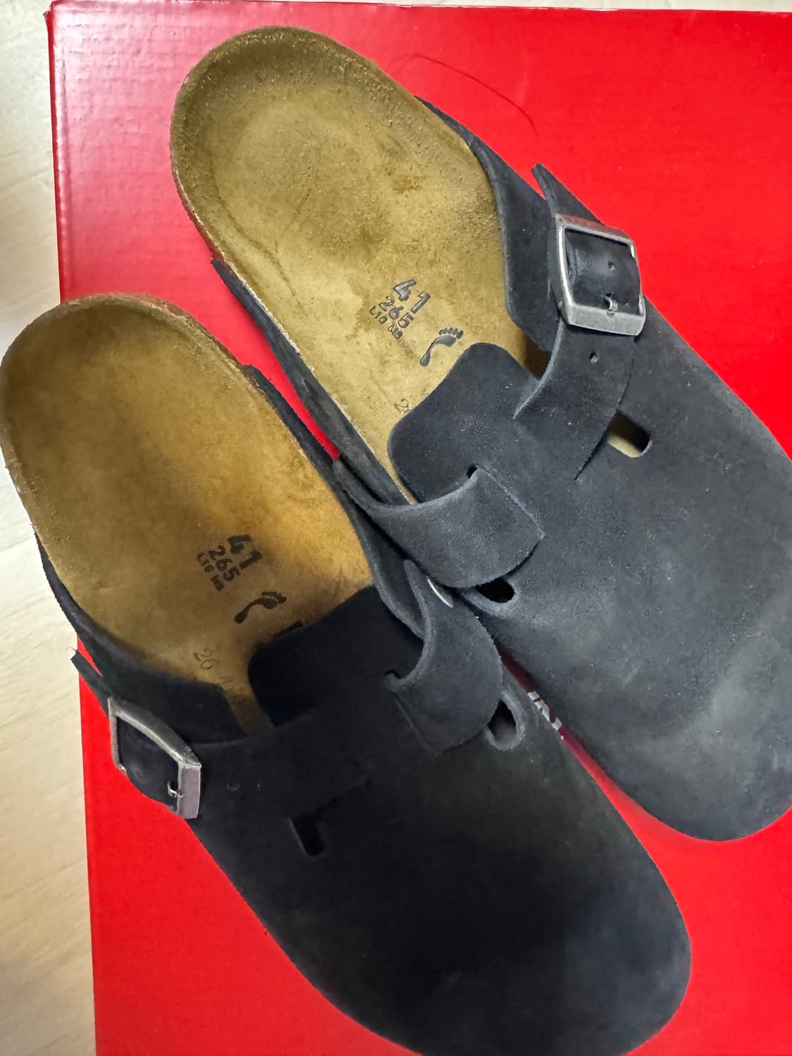 버켄스탁 보스턴  블랙 상품이미지3