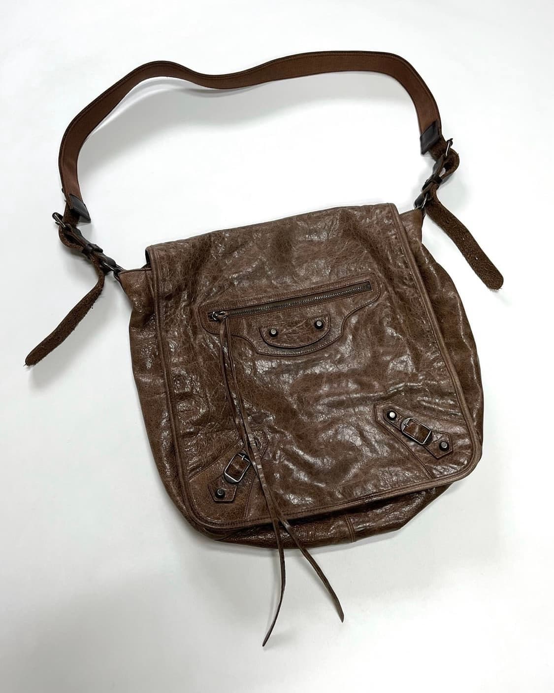 발렌시아가 모터크로스 베사체 크로스백 상품이미지2