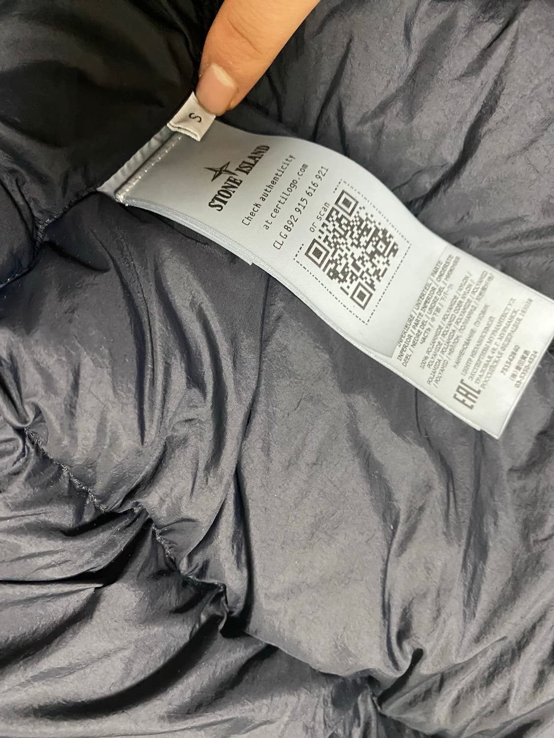 스톤아일랜드 파나마 패딩 상품이미지5