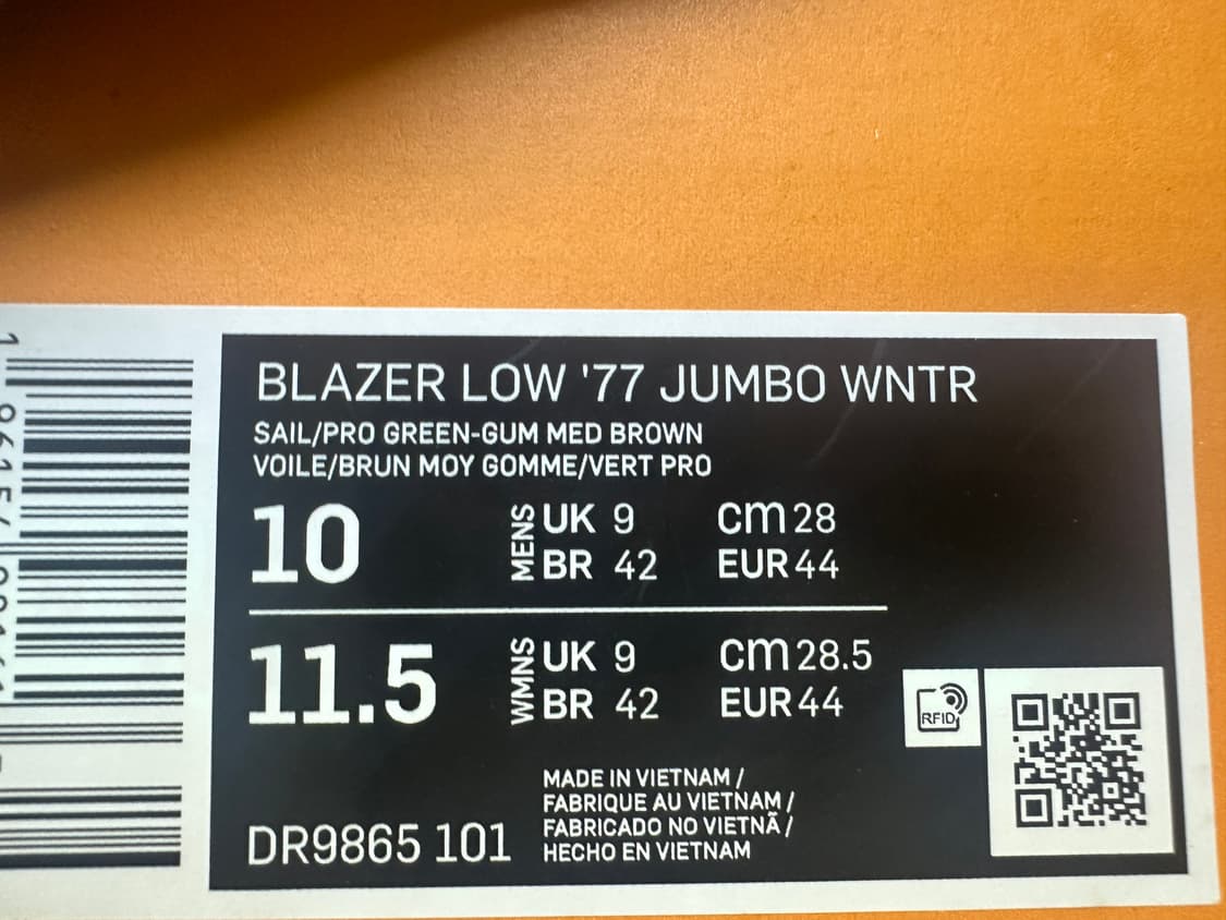  나이키 블레이저 로우 77 세일 프로 그린  상품이미지3