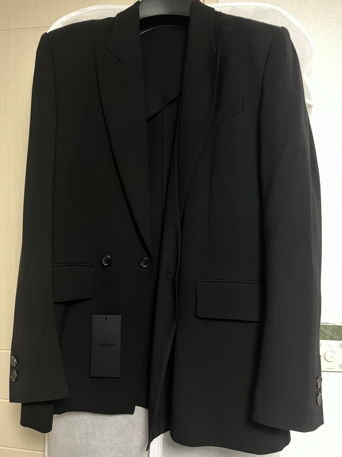 송지오 더블 레어이드 자켓 (배정남 착용) 상품이미지3