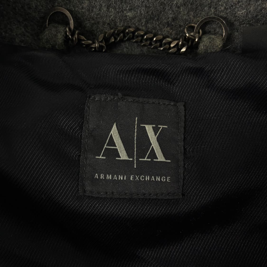 Armani exchange  아르마니 그레이 투웨이 울혼방 자켓 상품이미지7