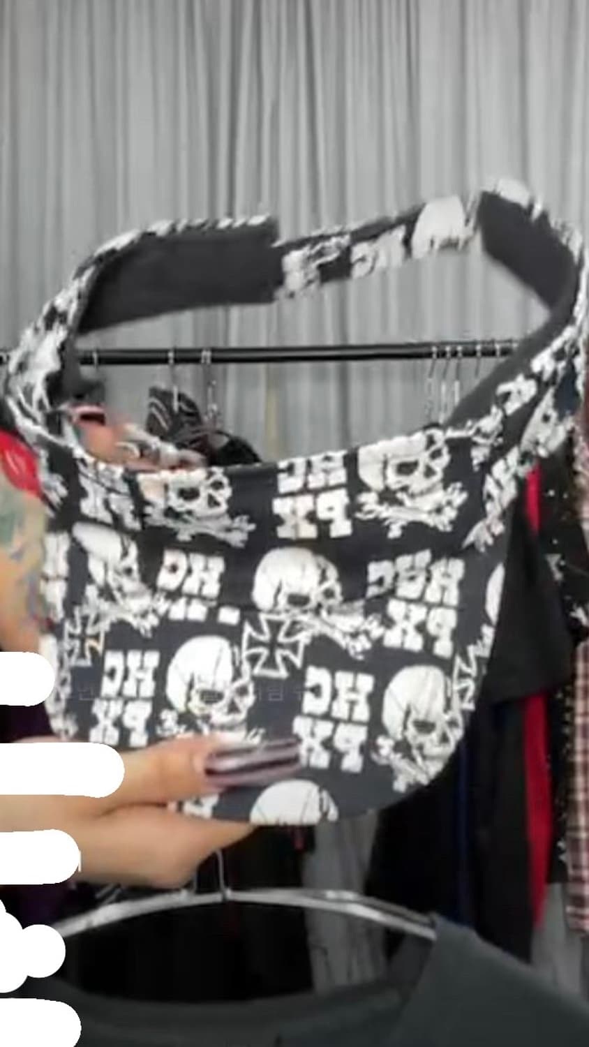 Punk skull cap 상품이미지1