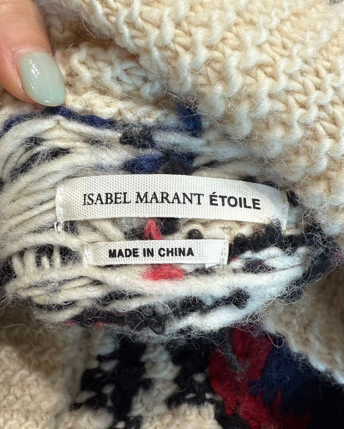 이자벨마랑 아이보리 세라 울 스웨터 가디건  상품이미지8