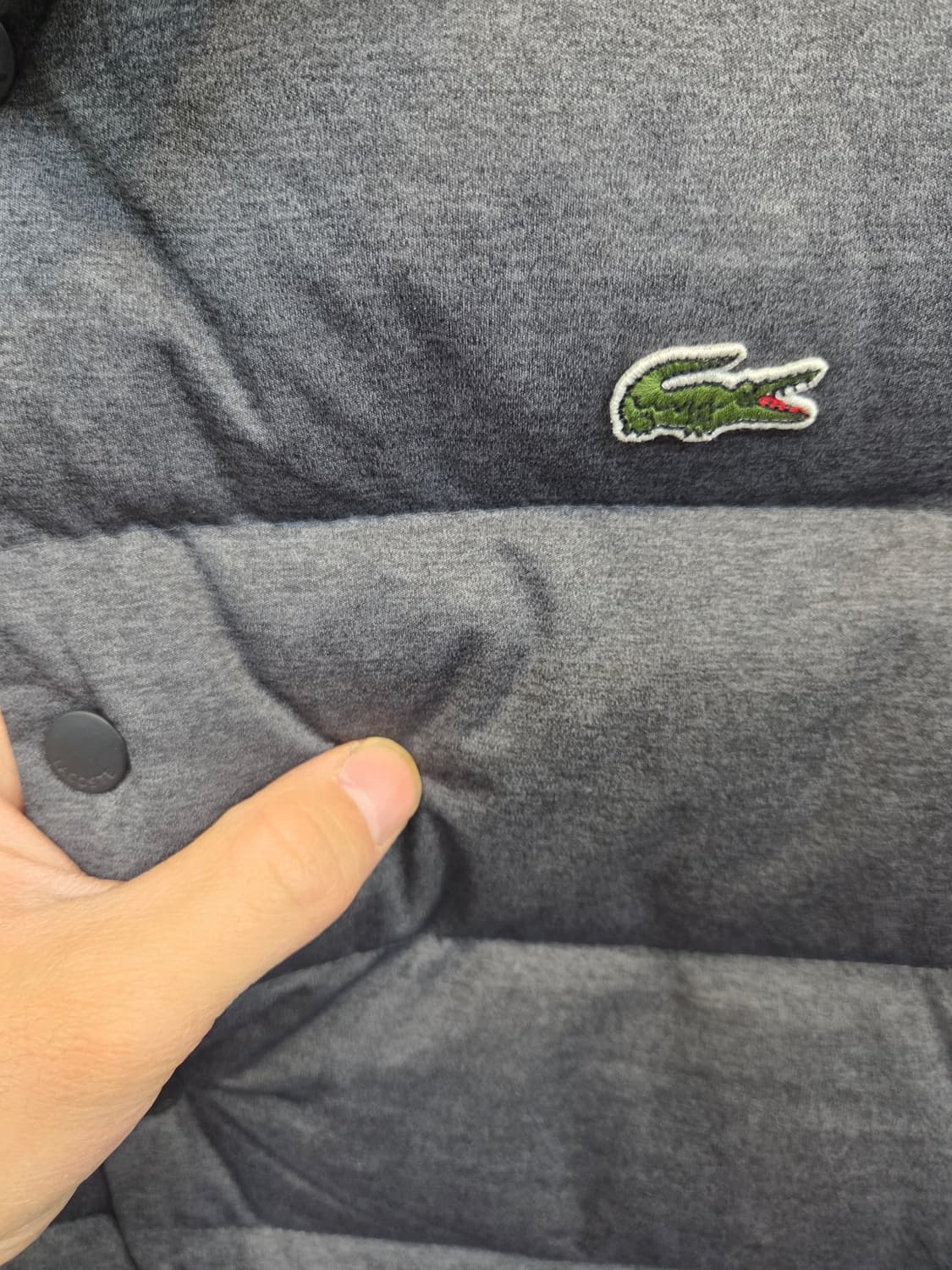 라코스테 경량 패딩조끼 L xl 상품이미지4