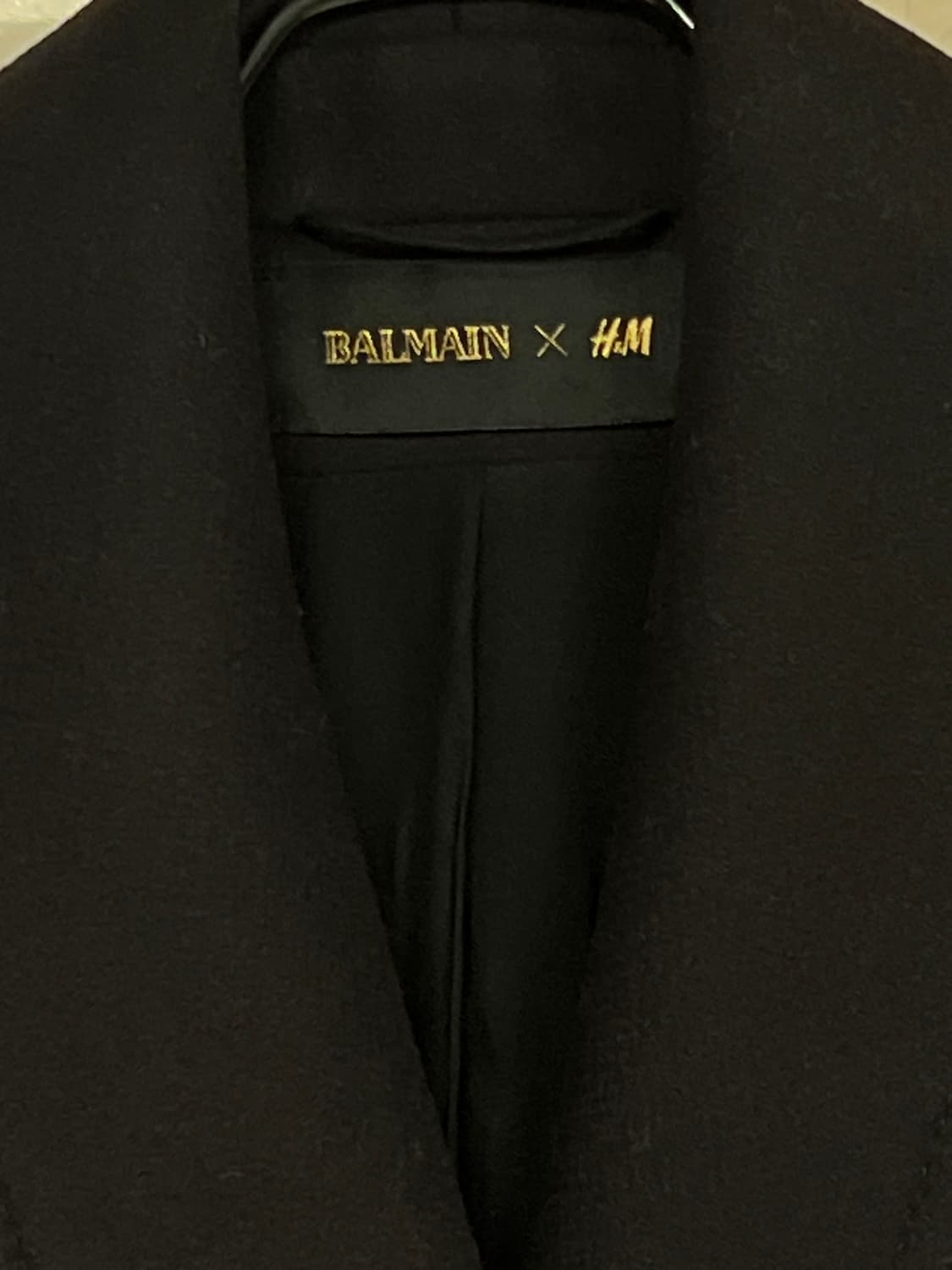 발망 x H&M 더블 코트 상품이미지6