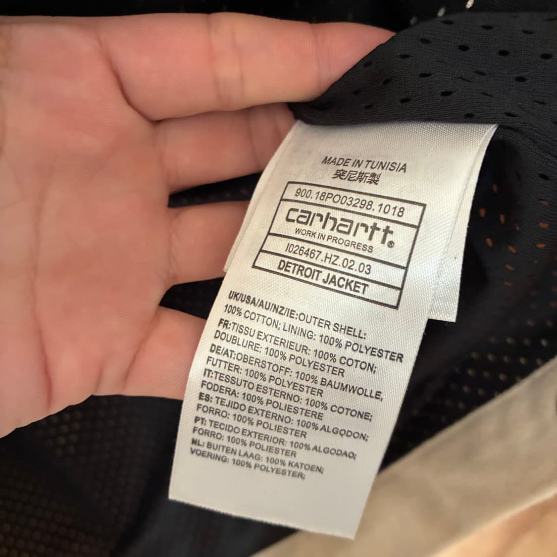 칼하트 wip 디트로이트 자켓 상품이미지5