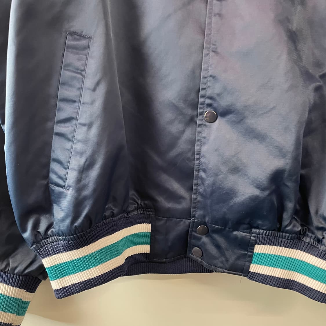 90s 스타터 시애틀 마리너스 스타디움 자켓 상품이미지4