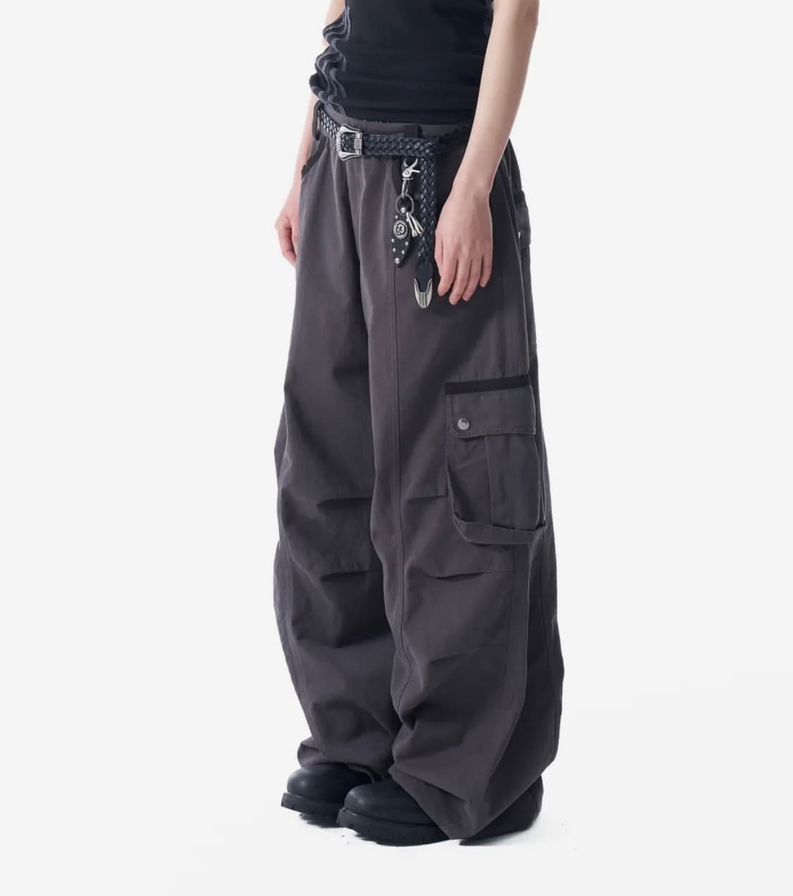 아캄 카고팬츠 2 size 다크그레이 상품이미지1