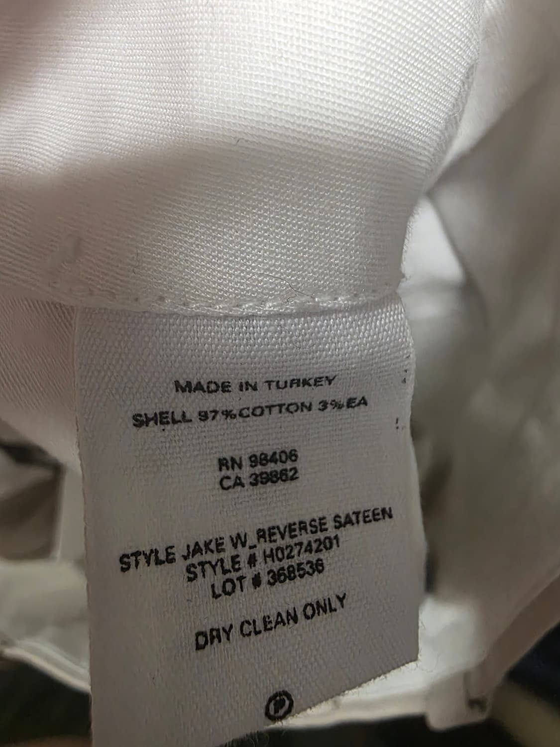 띠어리 제이크 새틴 바지 32 새상품 상품이미지4