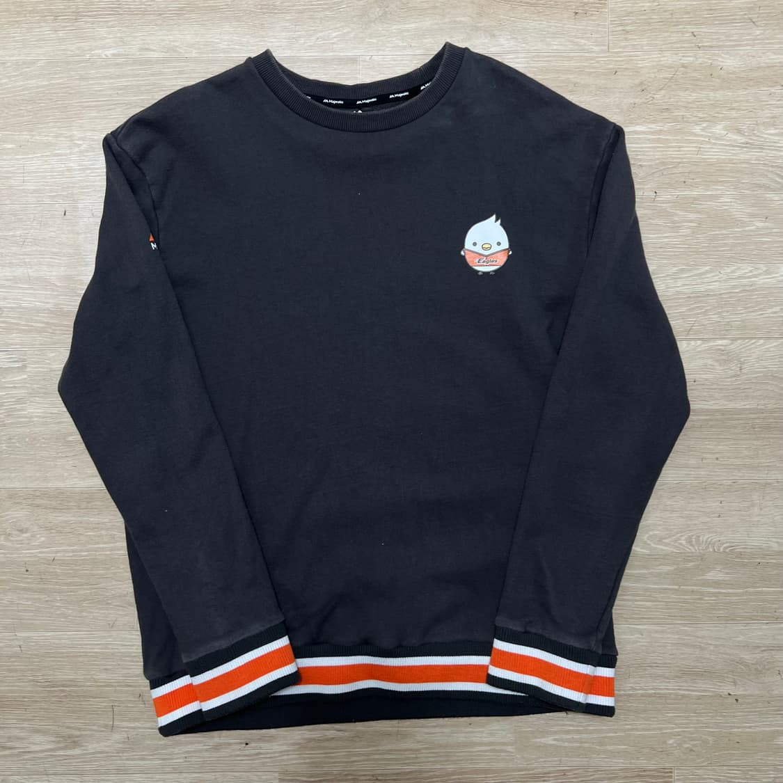 마제스틱 한화이글스 야구 유니폼 맨투맨 크루넥 티셔츠 [블랙] L/100 상품이미지1