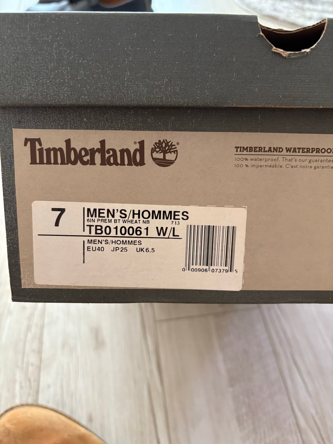 팀버랜드 프리미엄 6인치 워커 부츠 250 상품이미지8