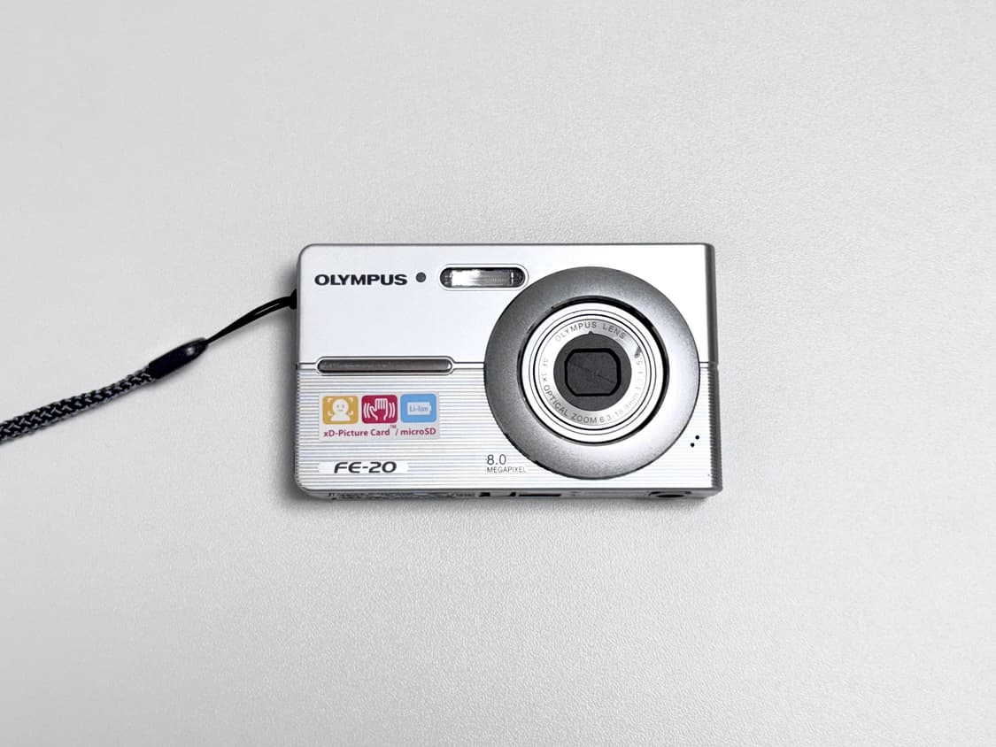 올림푸스 FE-20 빈티지 디지털카메라 상품이미지1