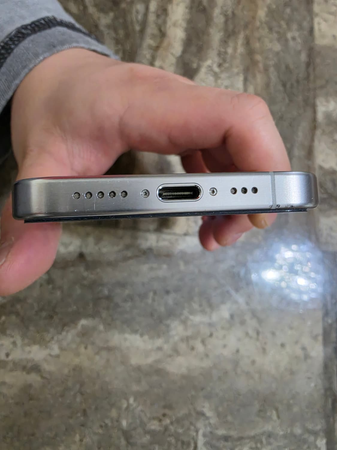 아이폰 15PRO 실버 256GB + 케이스티파이 상품이미지6