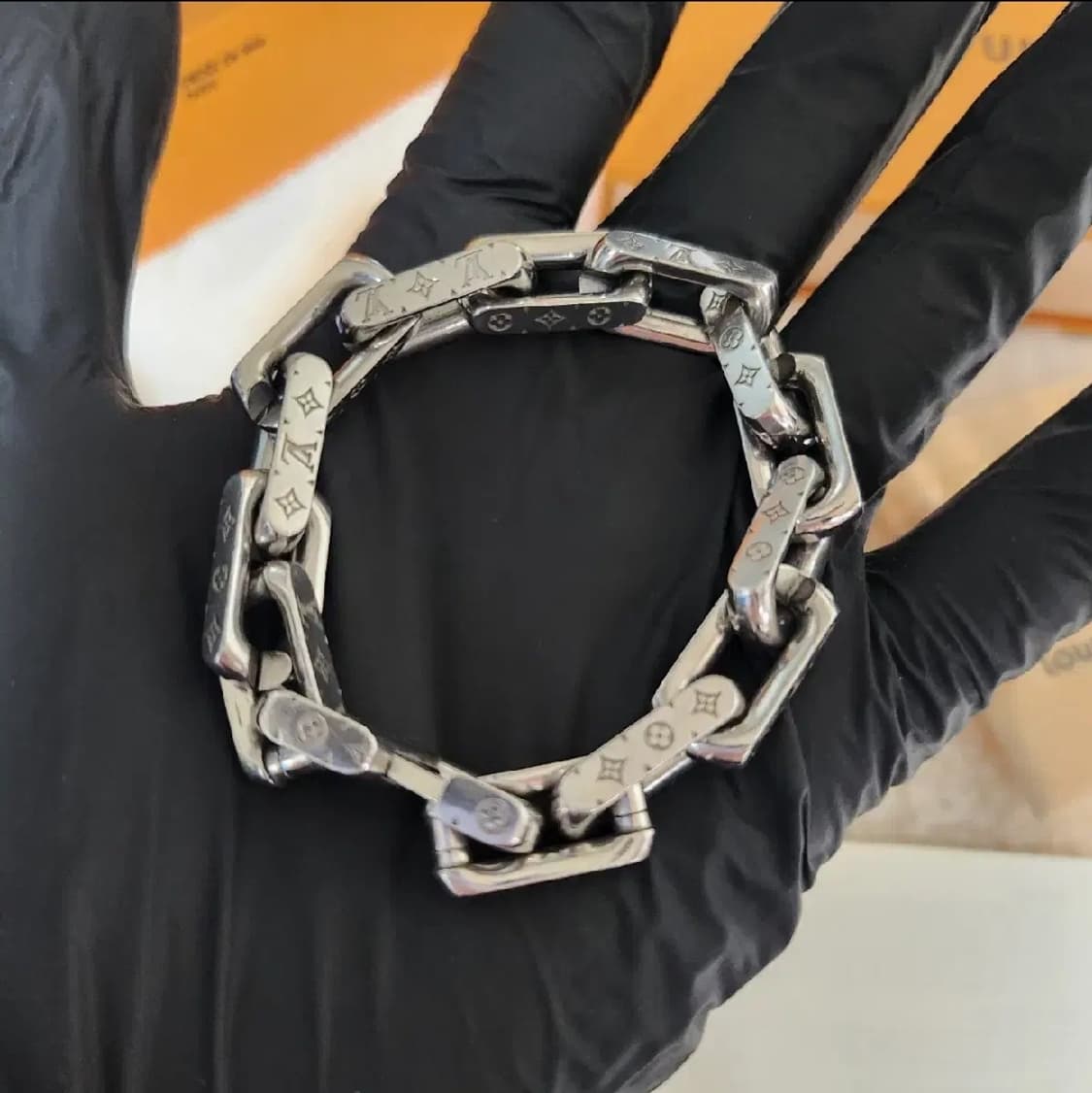 [신형/풀구성]루이비통 버질아블로 체인 팔찌 M 상품이미지2