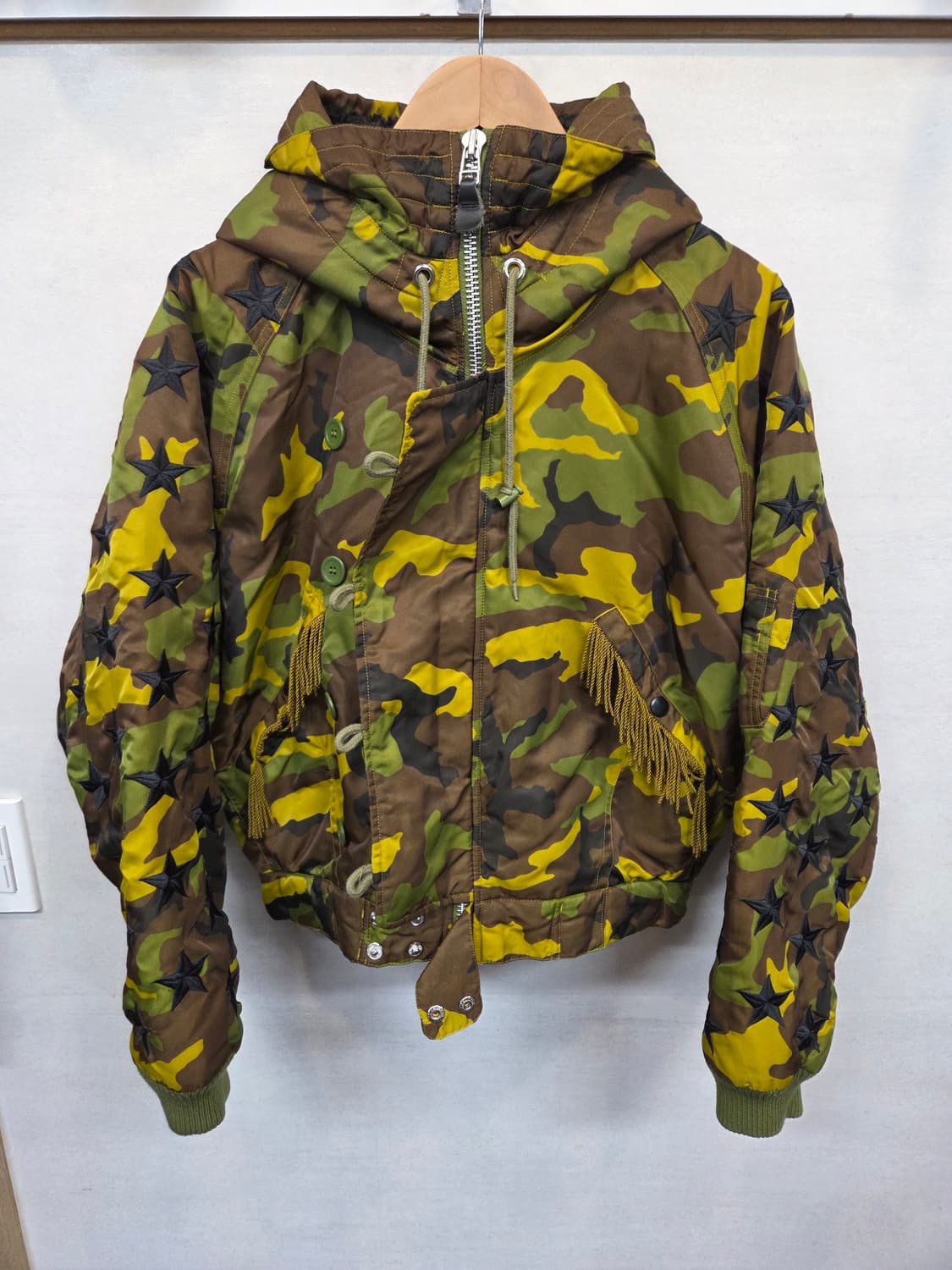 아디다스 제레미스캇 여성 카모 스타 멀티자수 셰르파 봄버자켓 xl 상품이미지1