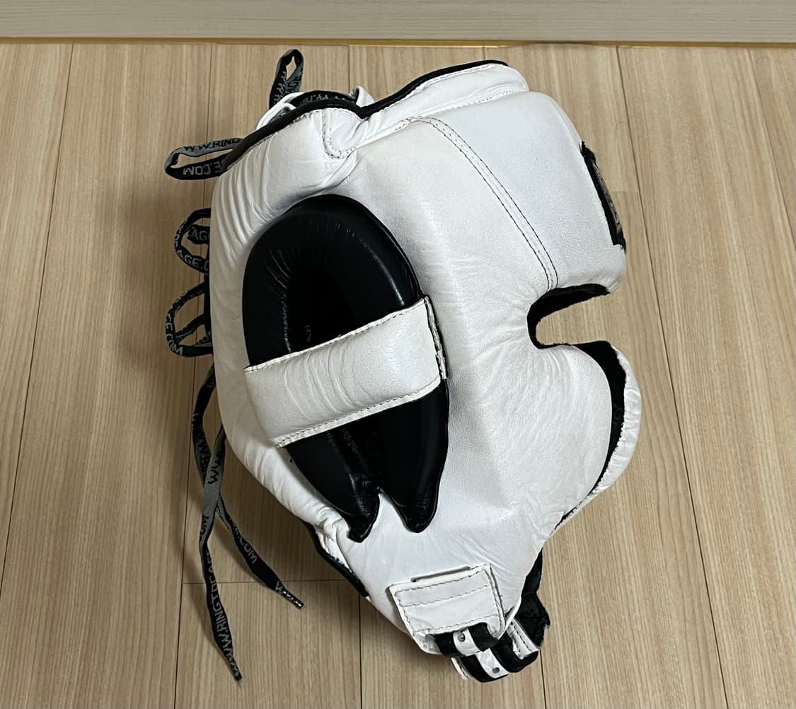 [XL] 링투케이지 멕시칸 스타일 복싱 T자 헤드기어 화이트 상품이미지4