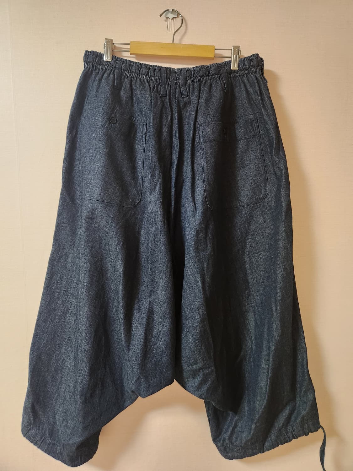 요지야마모토 데님 사루엘 팬츠 상품이미지2