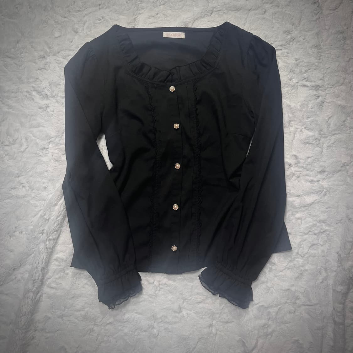 lizlisa 리즈리사 로걀탑 블라우스 갸루 양산형 상품이미지1