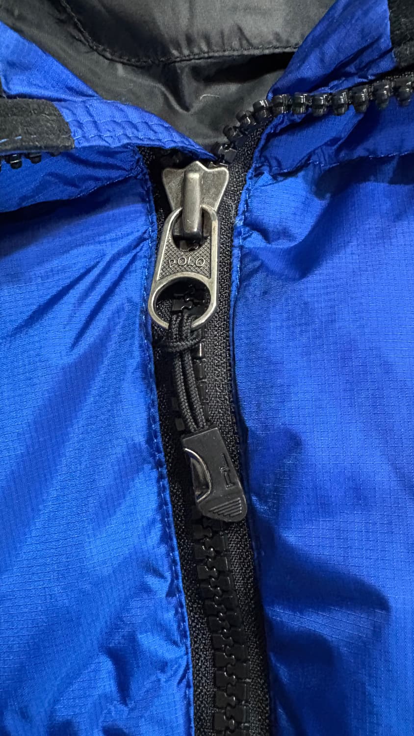 폴로 랄프로렌 치프키프 빅포니 성조기 패딩 블루 상품이미지5