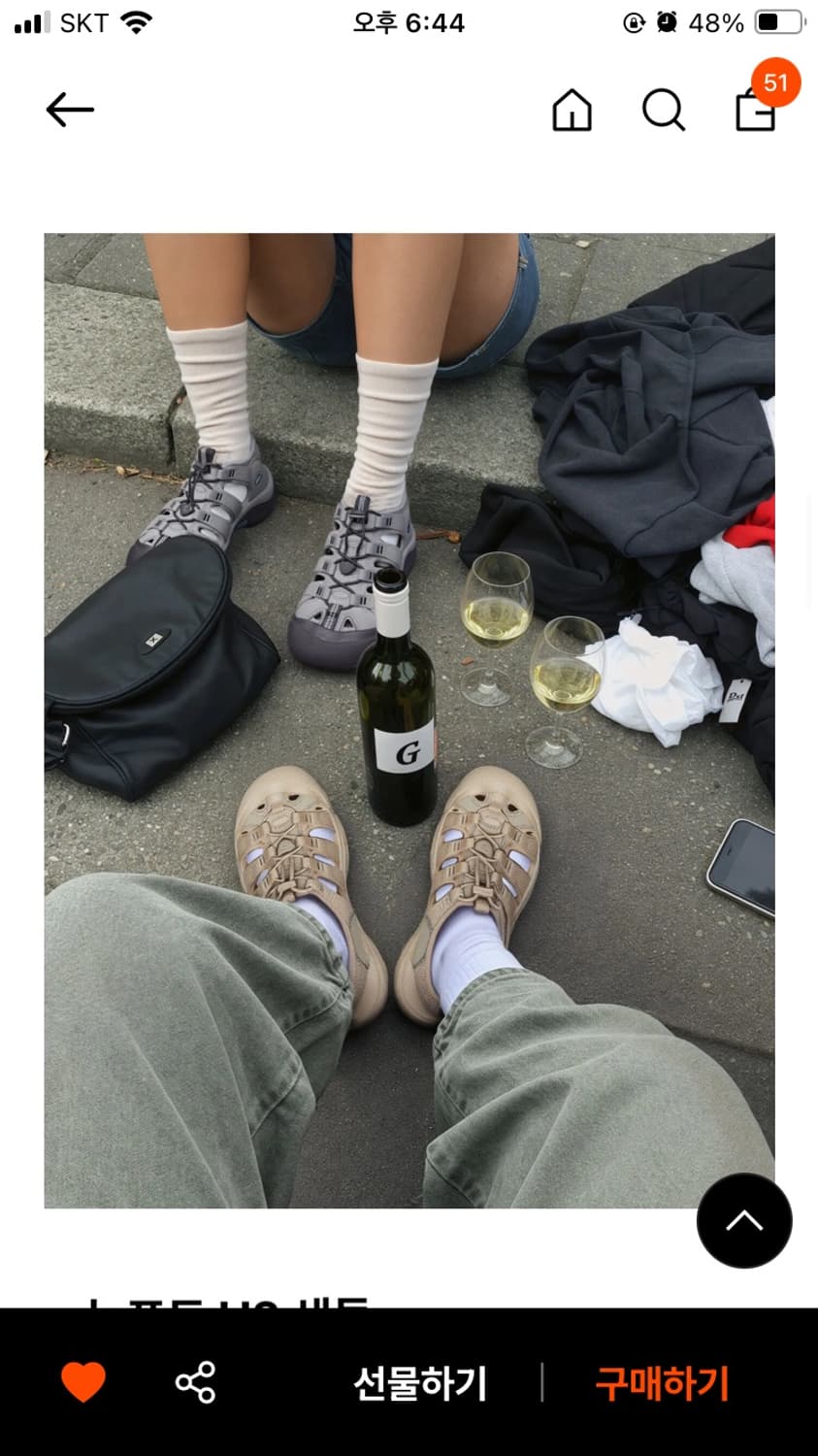 킨 뉴포트 H2 샌들 250 상품이미지5