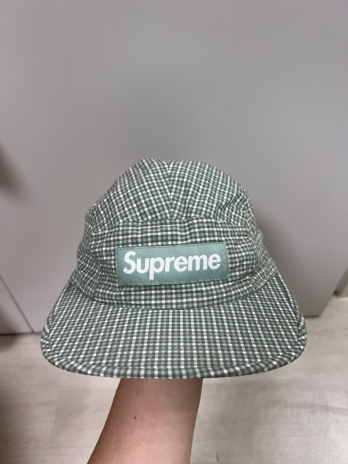 슈프림 Cordura Plaid Camp Cap 코듀라 플래드 캠프 캡  상품이미지2