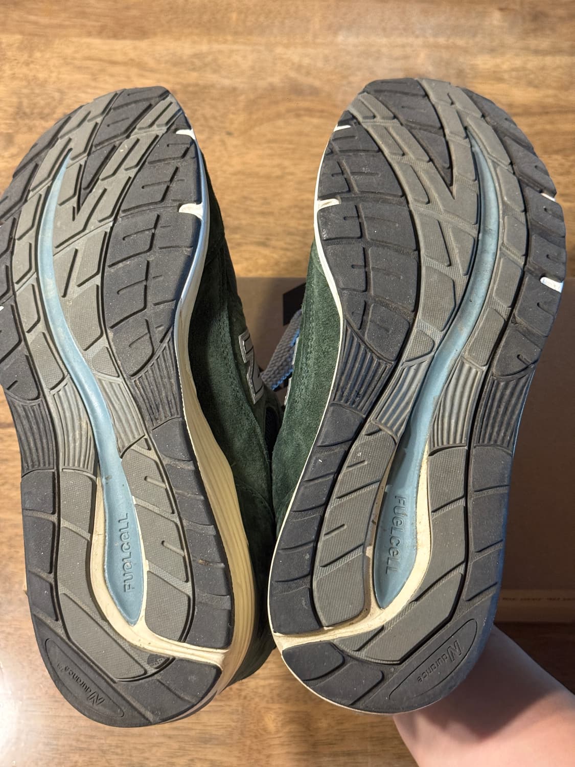 뉴발란스 991v2 콤부그린 270 사이즈 상품이미지4