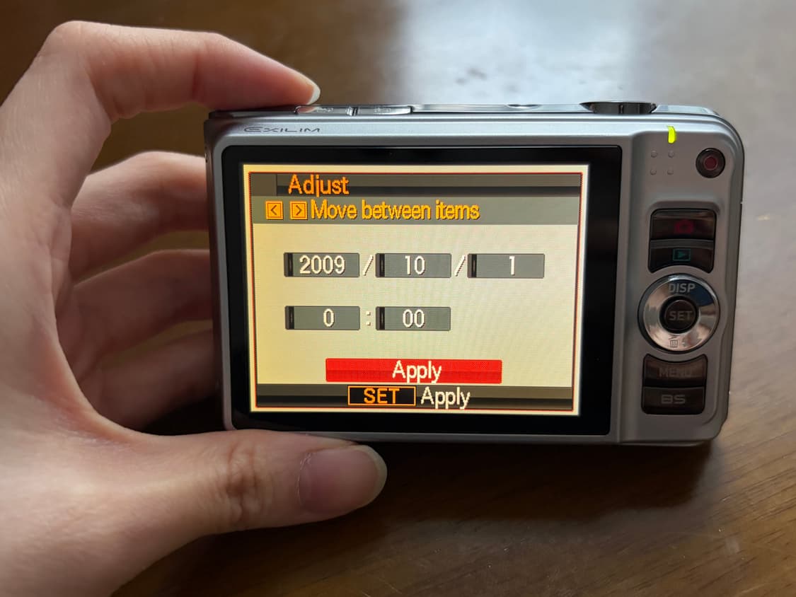 카시오 엑슬림 h10 카메라 상품이미지6