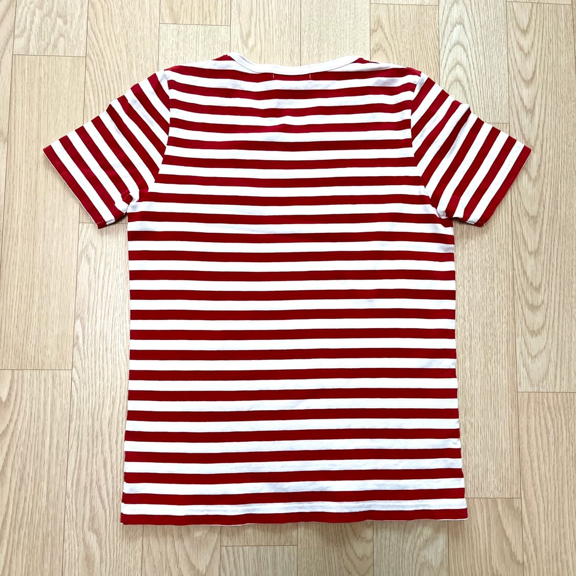 Ne-net 네넷 냐 레드 스트라이프 티셔츠 상품이미지2