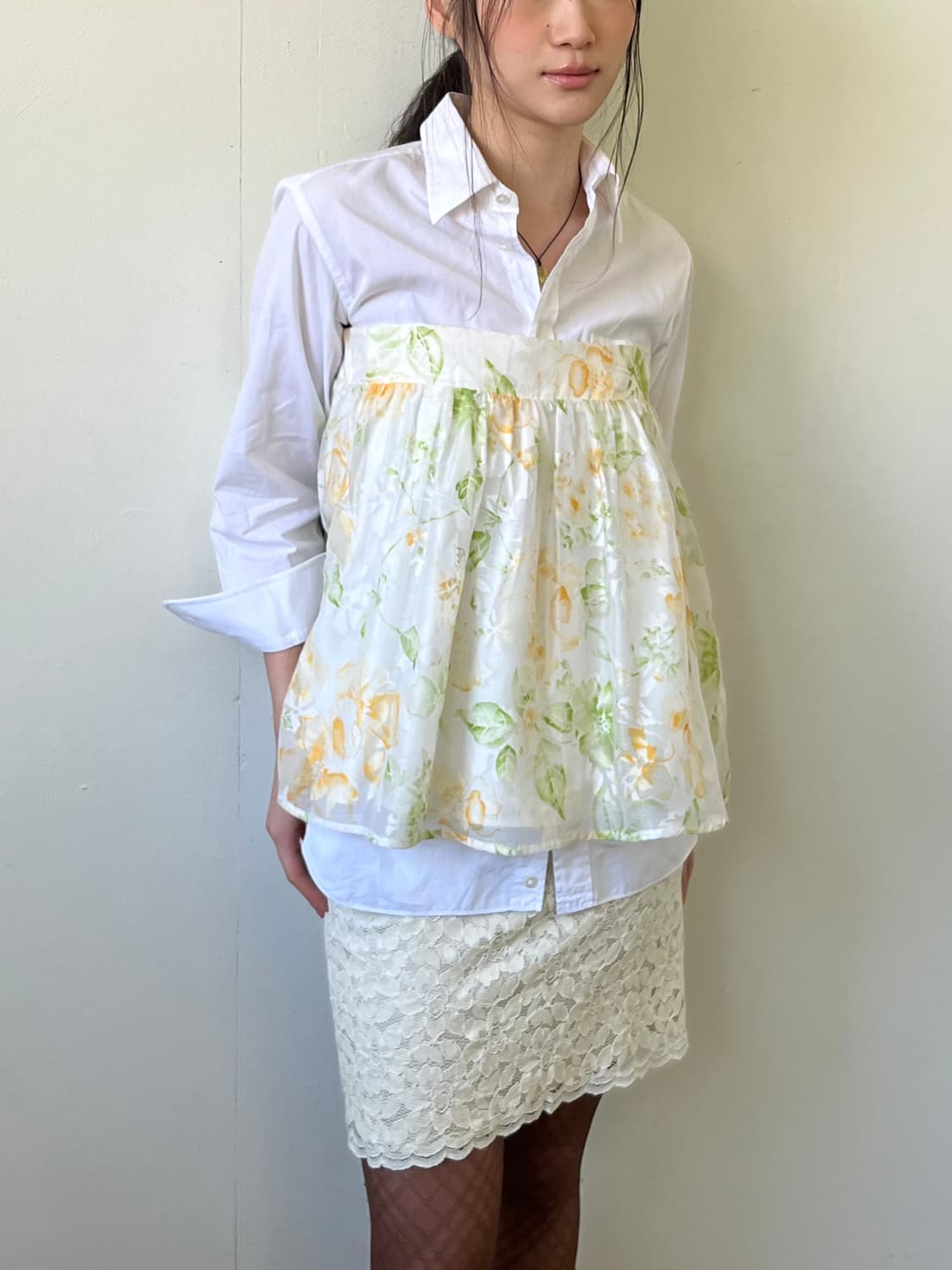 one way 플라워 미니스커트 상품이미지6