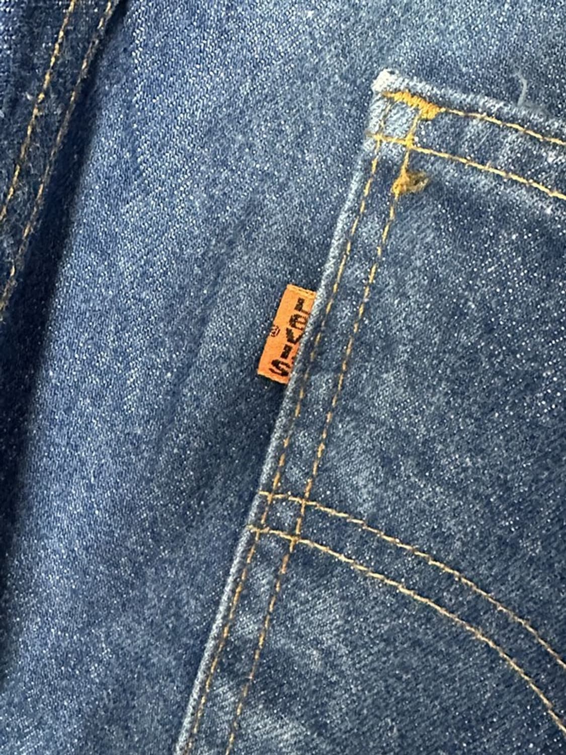 [W36L32] LEVI'S 리바이스684 80s USA 오렌지탭빈티지 상품이미지3