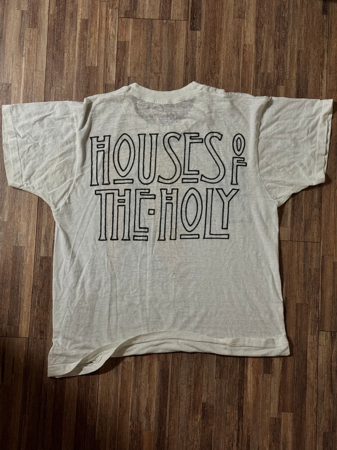 빈티지밴드티 80s led zepplin houses of the hol 상품이미지2