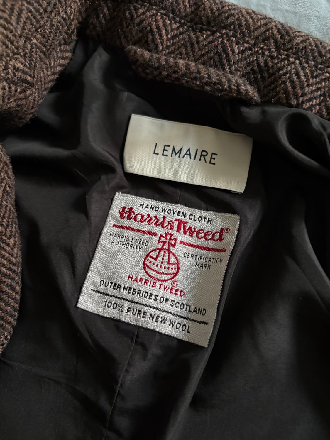 르메르 해리스 트위드 블레이저 상품이미지2