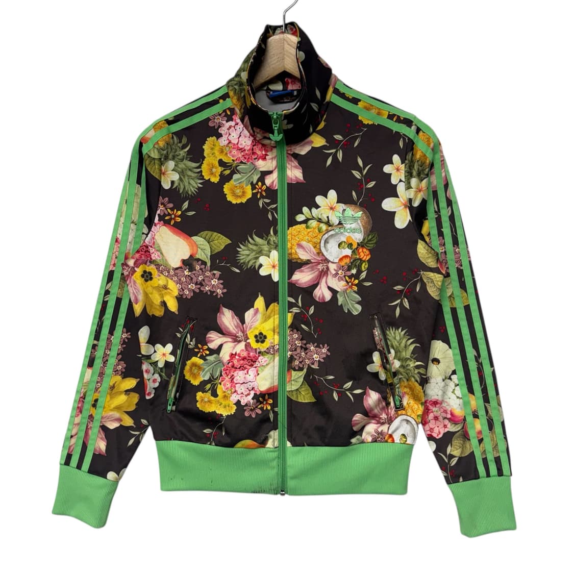 아디다스 꽃무늬 패턴트랙탑 져지 상품이미지1
