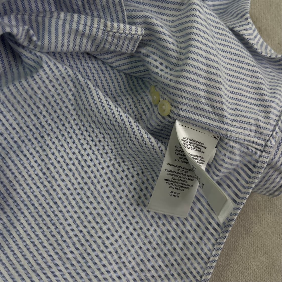 105 폴로 랄프로렌 스트라이프셔츠 상품이미지5