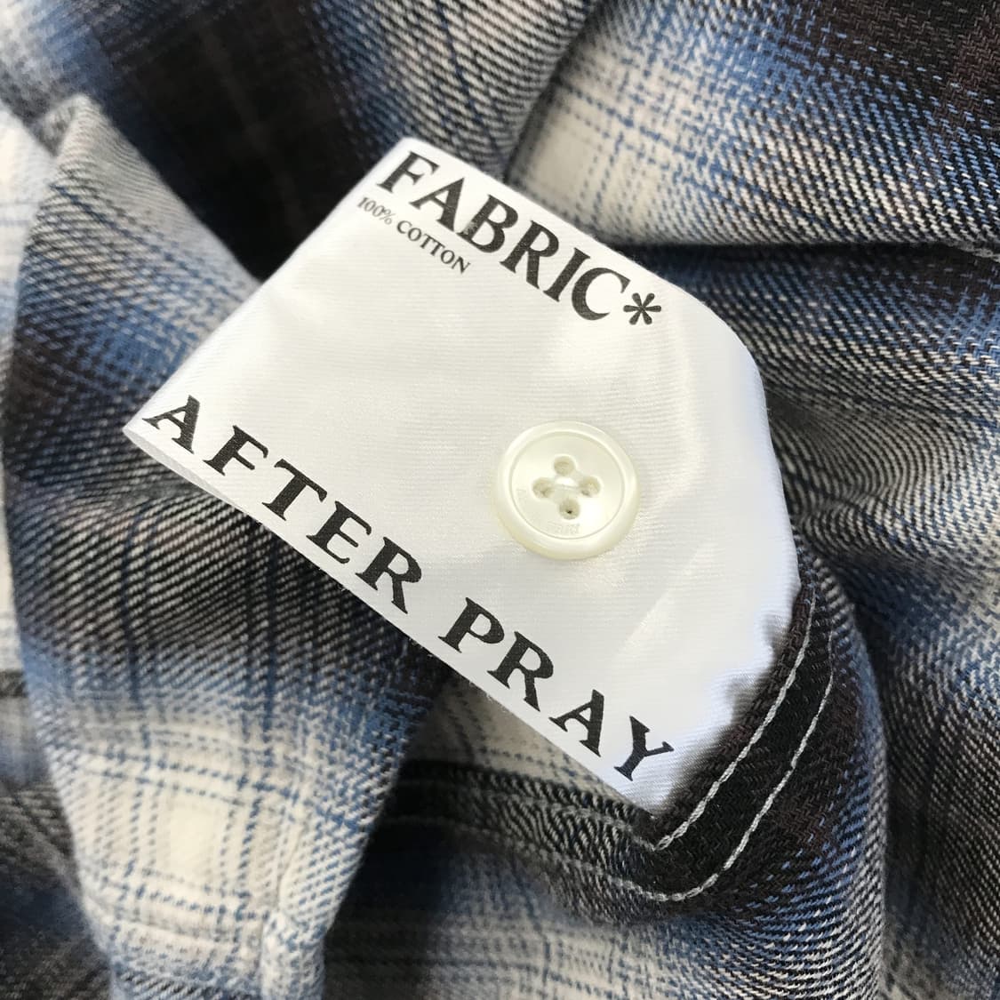 애프터프레이 웨스턴체크 후드셔츠 [L] 상품이미지6