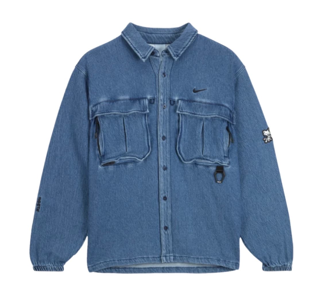 나이키 녹타 데님 셔츠 L사이즈 판매합니다. 상품이미지1