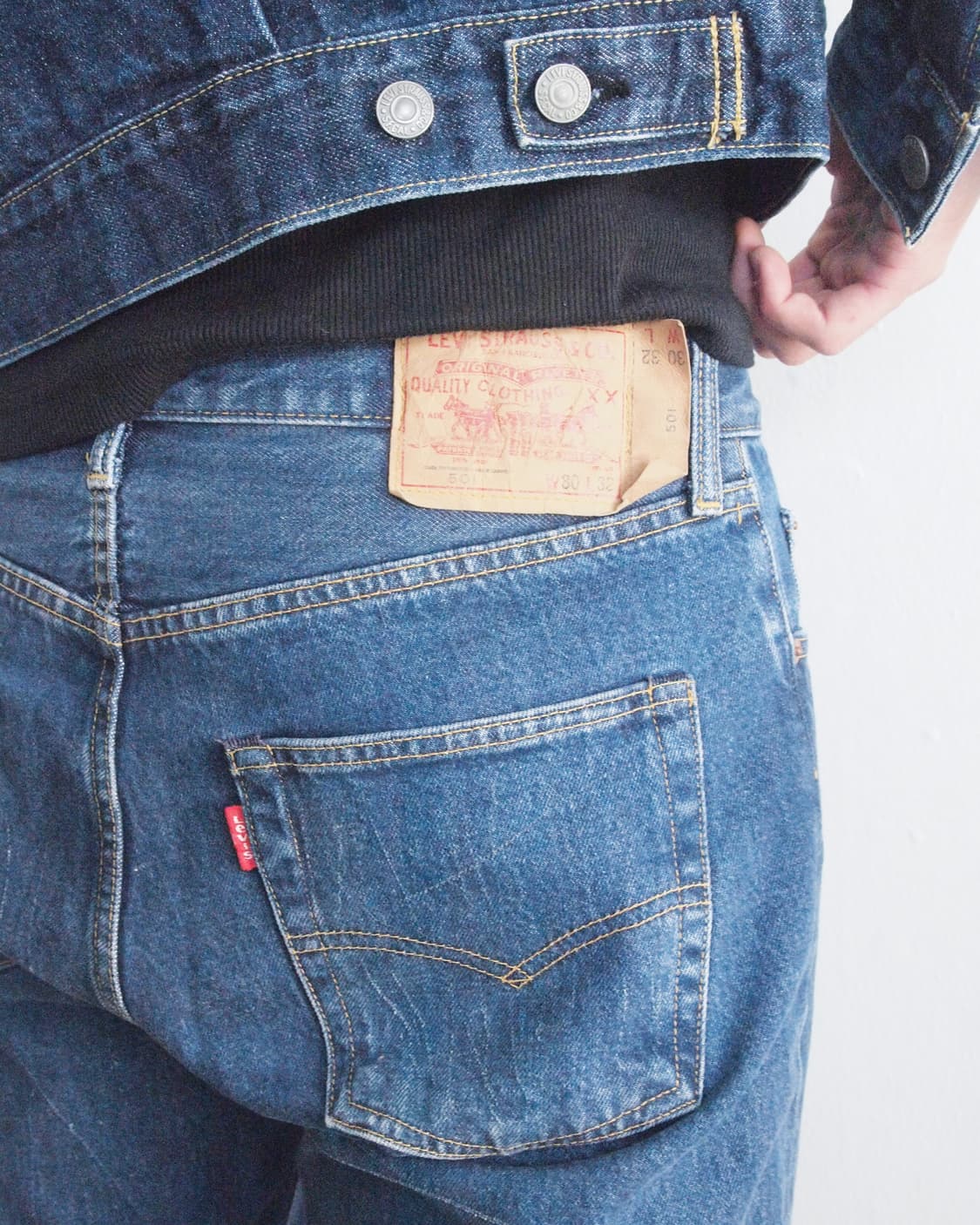 [30x32] 리바이스 501 셀비지 데님 상품이미지5
